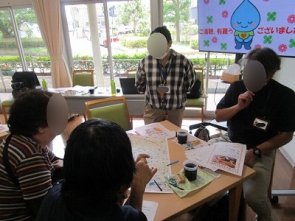 町かどケアカフェあじさいのお話も詳しく聞けました
