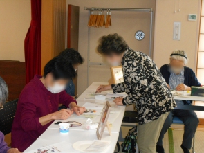 一人一人丁寧に指導していただきました。