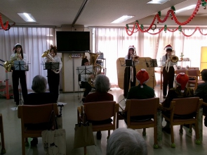 日大芸術学部の生徒さんによる金管楽器演奏会