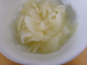 ゆず大根漬物
