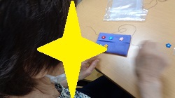 　　　　どこに飾りを付けようかしら･･･