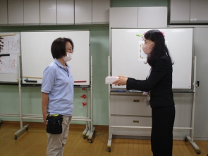 理事長からの表彰