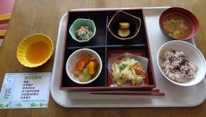 美味しいと大好評の行事食。