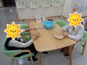 おしゃべりしながら