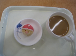 かわいいサンタさんのお菓子