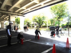 消火訓練の様子　