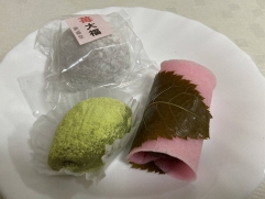 春のお菓子、おいしさも満開です