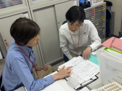 教えていただきながら日々頑張っています!!