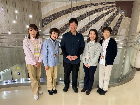 5人元気に仕事始め！