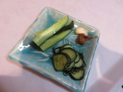 お漬物です♪