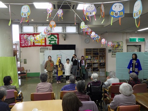 ①初のボランティア訪問、nefjumpingさんです♪