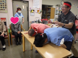 職員参加種目も！蓑毛所長が悪い顔（笑）