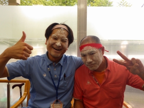 仲良く真っ白＾＾