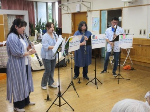 クラリネット４名による演奏