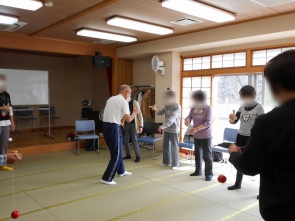 前回のけん玉の様子