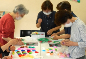 お祭り用の作品作り