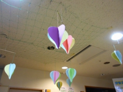 やまびこ壁面装飾　気球