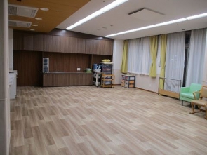 ピカピカのデイルーム