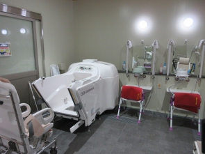 お客様に大好評の機械浴♪