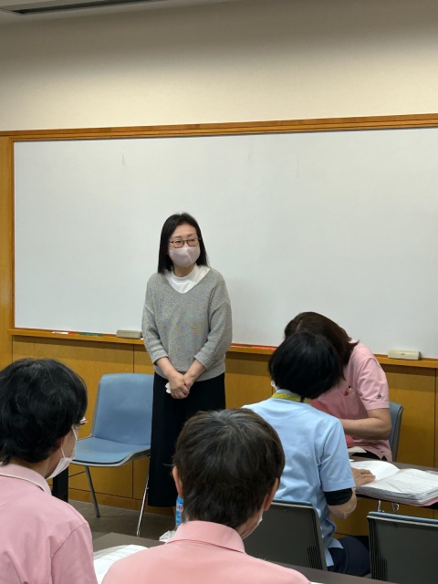 事業課長の挨拶