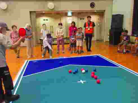 楽しいボッチャ