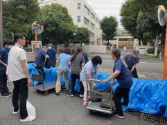 全部署参加での訓練です！