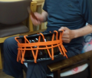 太鼓でお囃子