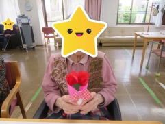カーネーションの小物入れ!