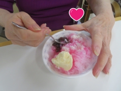 豪華なかき氷に！