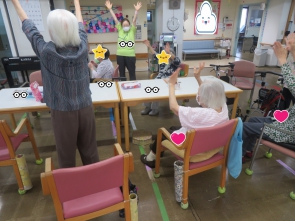 張り切って動かされています！