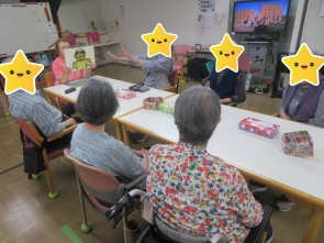 口腔体操でも紙芝居！