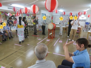 ノリノリで！